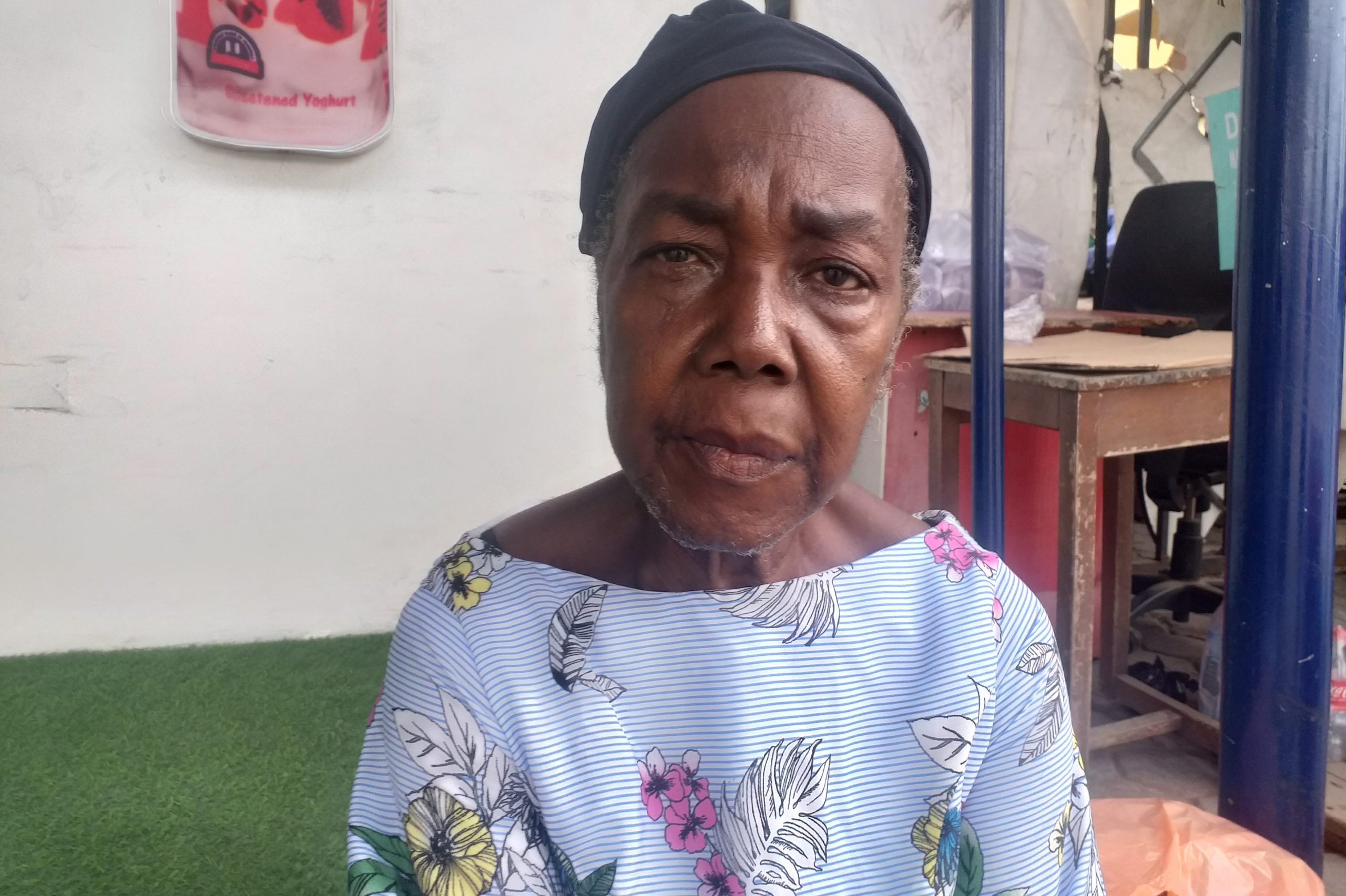 Florence Owonogho, the 65-year-old returnee from the UK.