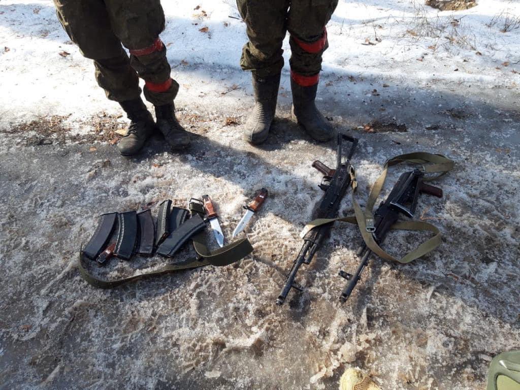 The ammunitions of the Russian soldiers
