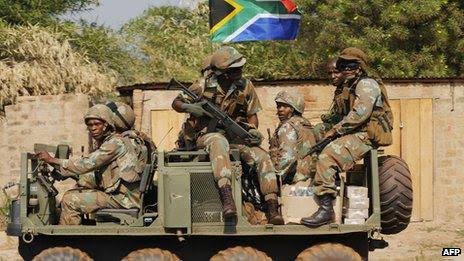 South Africa Soldiers