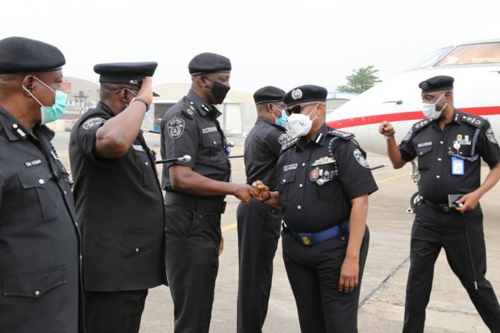 IGP Usman Baba and other Police Officers