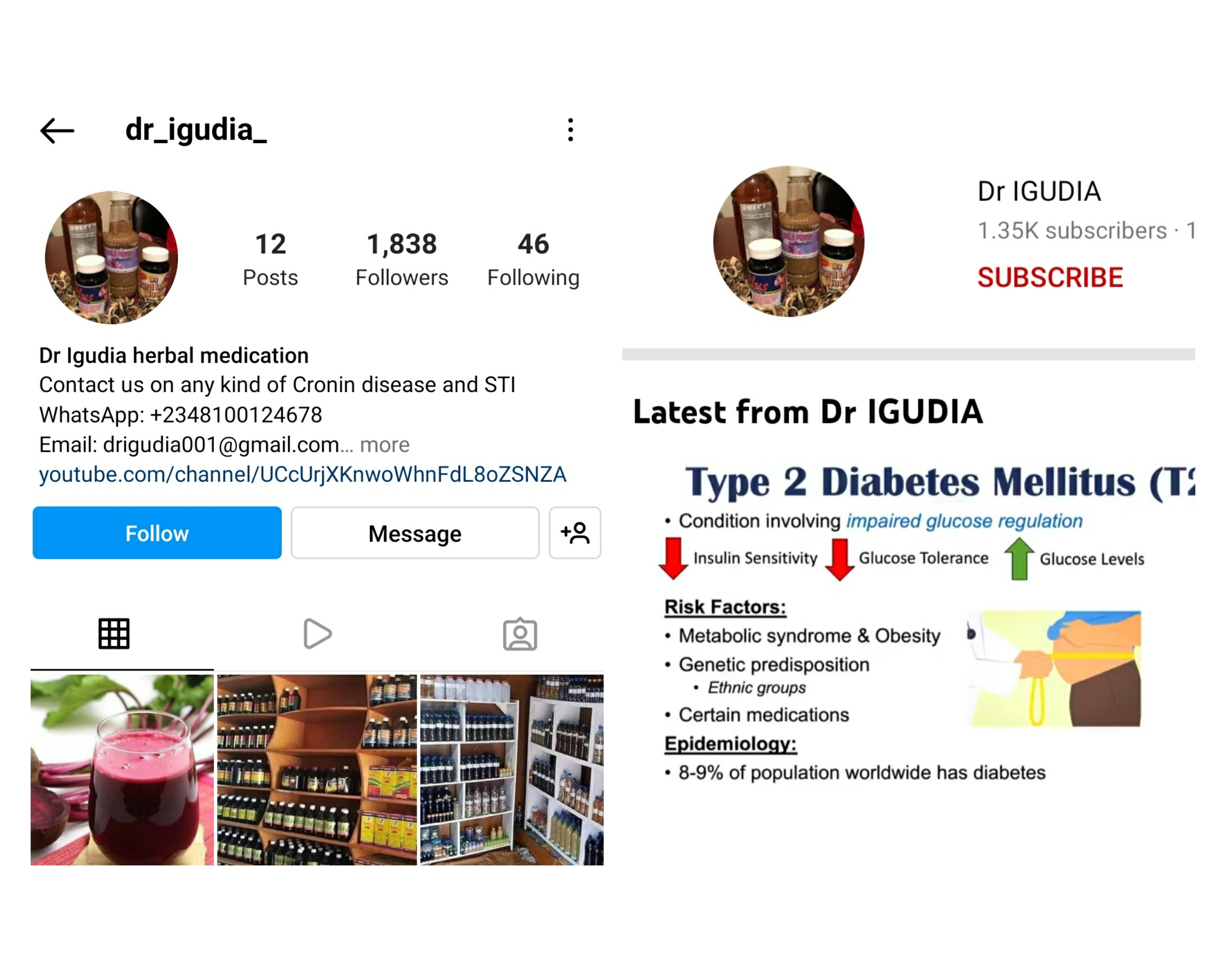 AUDIO: 'I Took $880, Buhari Has Taken More' — Dr Igudia Attacks FIJ for Exposing His Diabetes Cure Scam