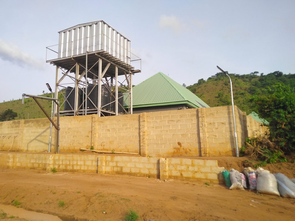 Water depot in Nsukka, a few kilometres to Adada River 