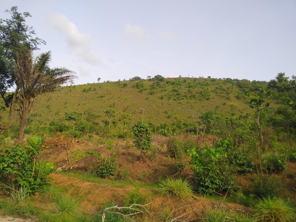 A hill between Enugu and Nsukka.