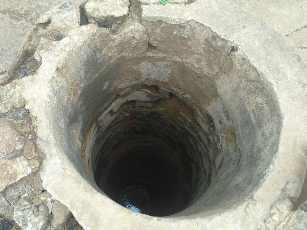 A dry well in a compound in Abakpa 