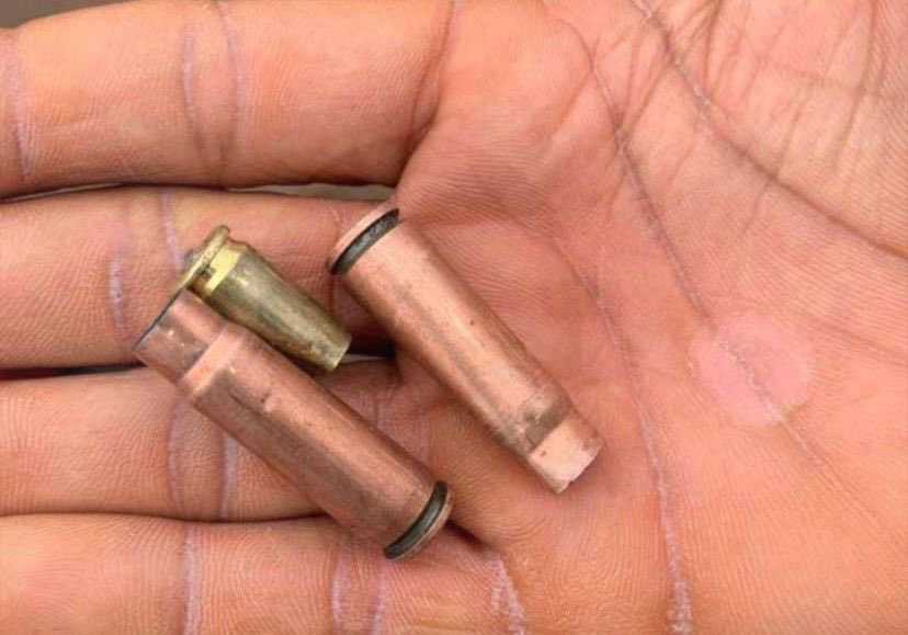Bullet Cases Recovered From The Scene