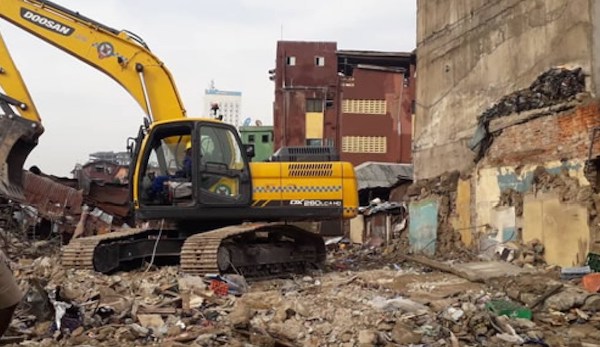 Scene of a Demolition