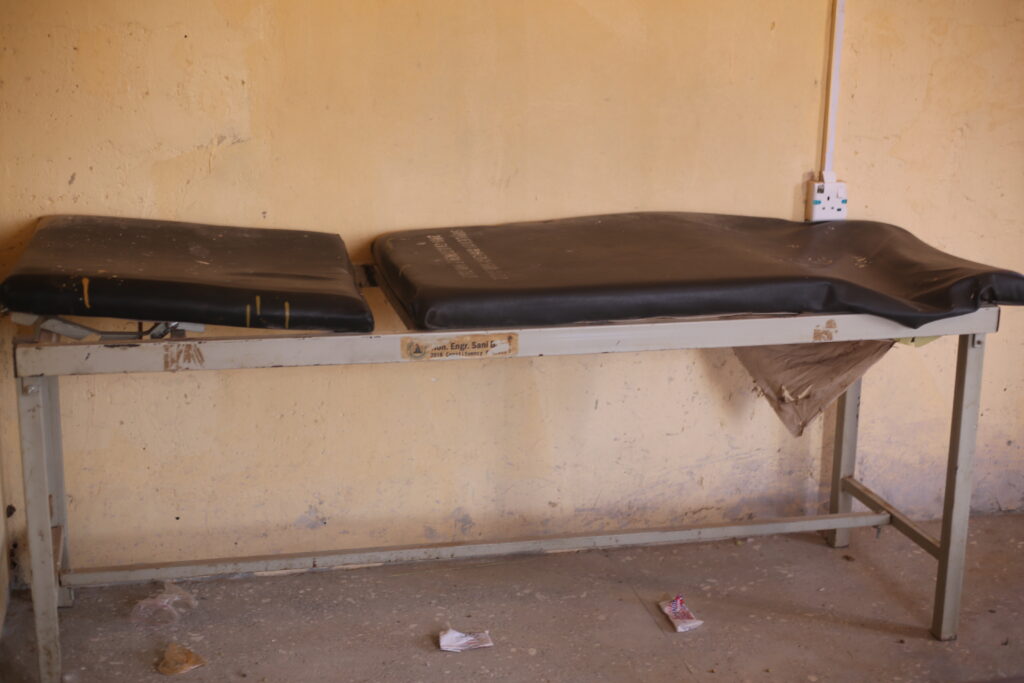 Poor bed condition in Matan Fada health post