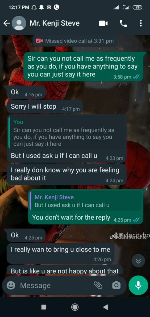 Chat with Mr Kenji