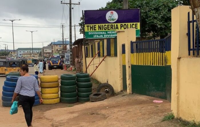 Officers of the Ipaja Police Division, Lagos State, have arrested Olayinka Lewis, an Ekiti State University student, because he could not provide a means of identification Police Station