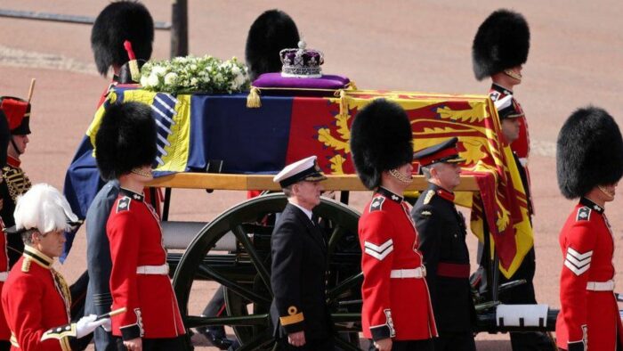 Queen Elizabeth's Coffin