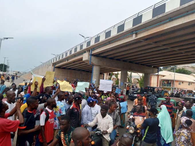 Youths Protesting in Kogi