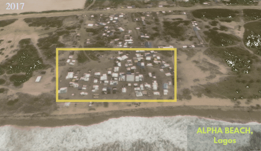Alpha Beach/Satellite: Maxar/Google
