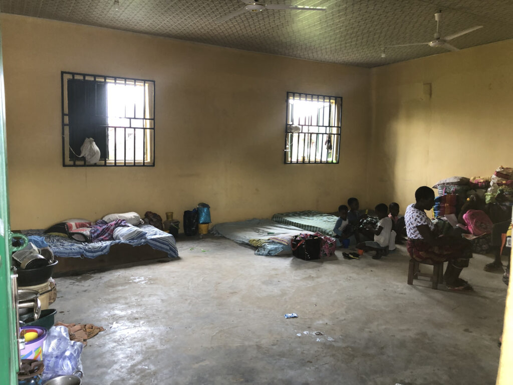 Inside St Luke's Primary School Camp, Agudama-epie