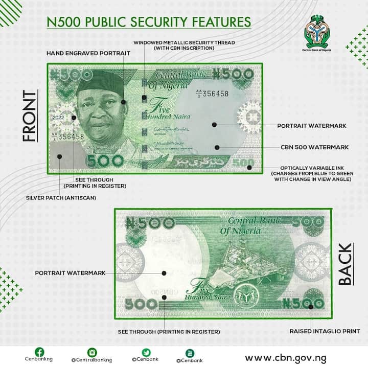 500 naira new note