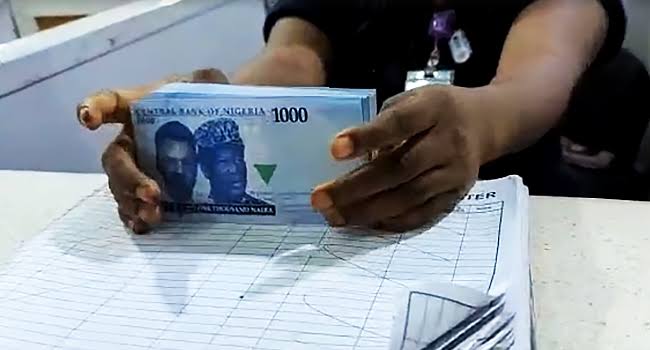New 1000 naira notes