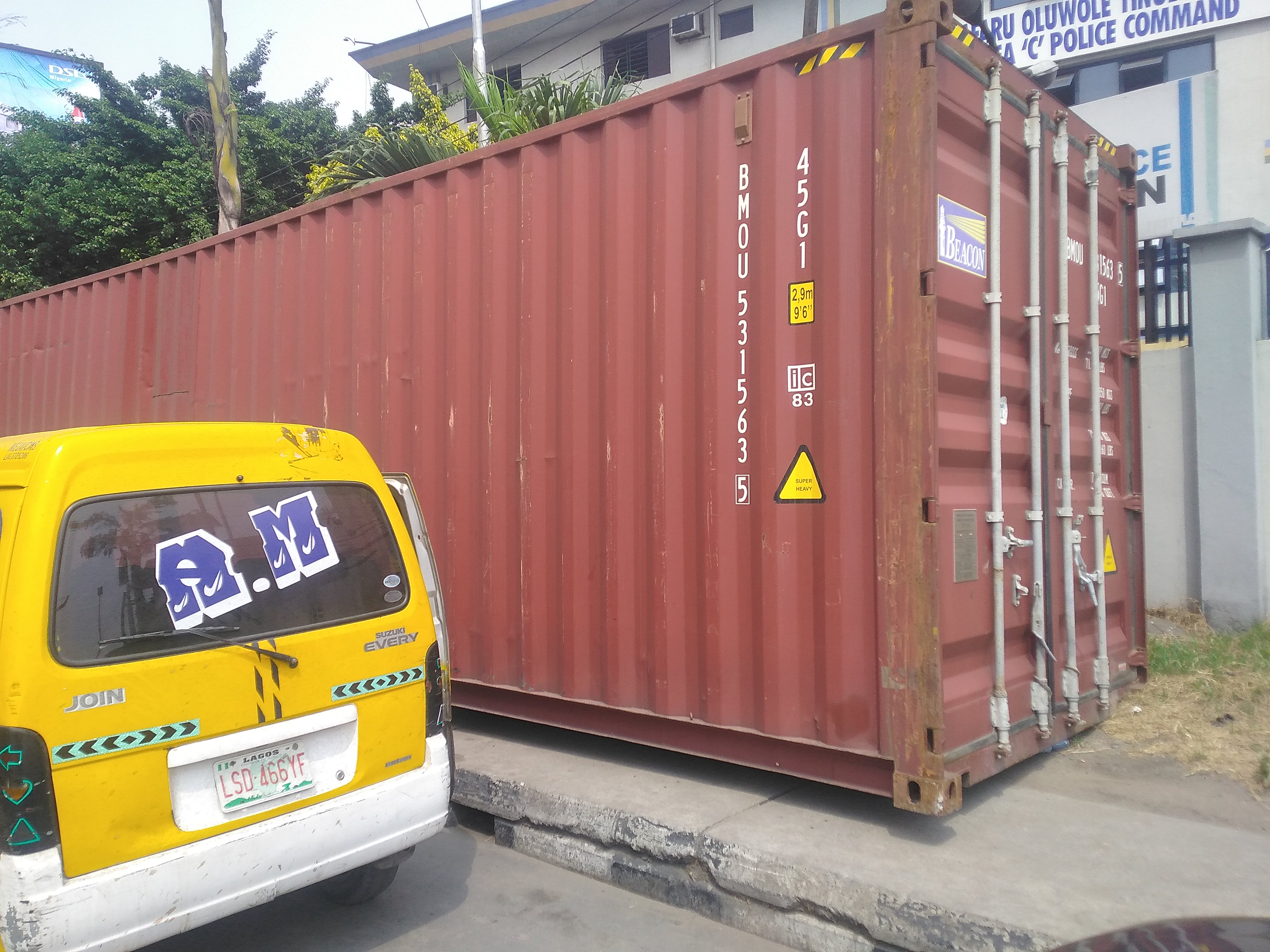 VIDEO: 2 Trucks Crash in Lagos, Cut Off Traffic