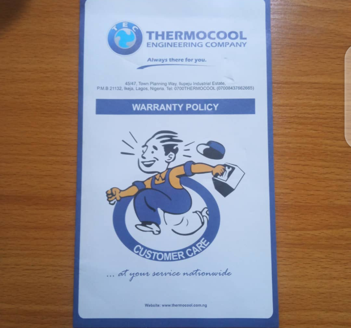The Thermocool Warranty That was Issued on the Purchased Generator