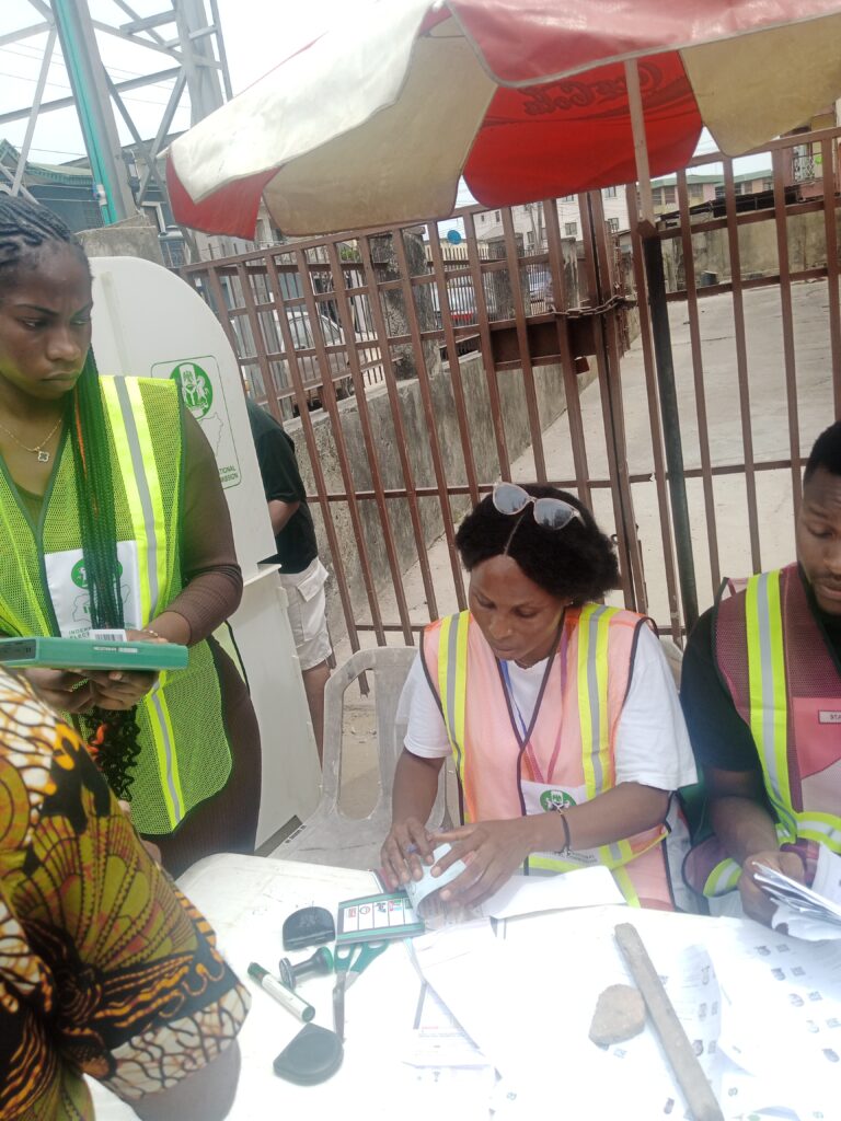 Electoral officers assigned to Opere-Fatau Ade polling unit 