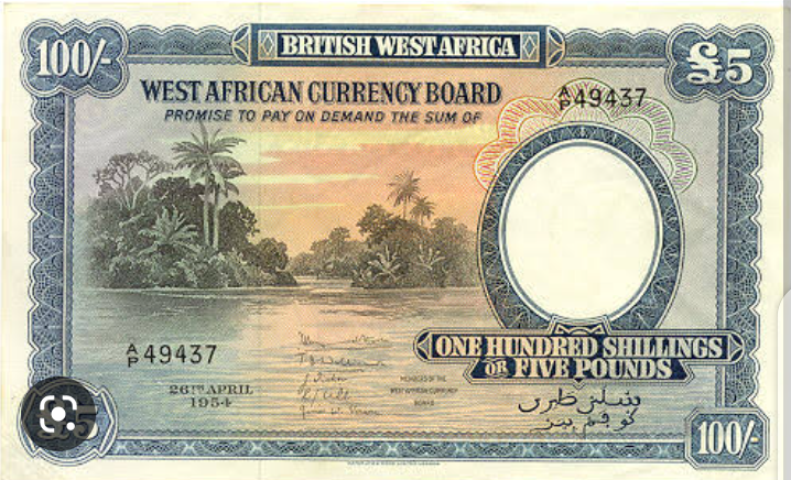 The West African Pound Note