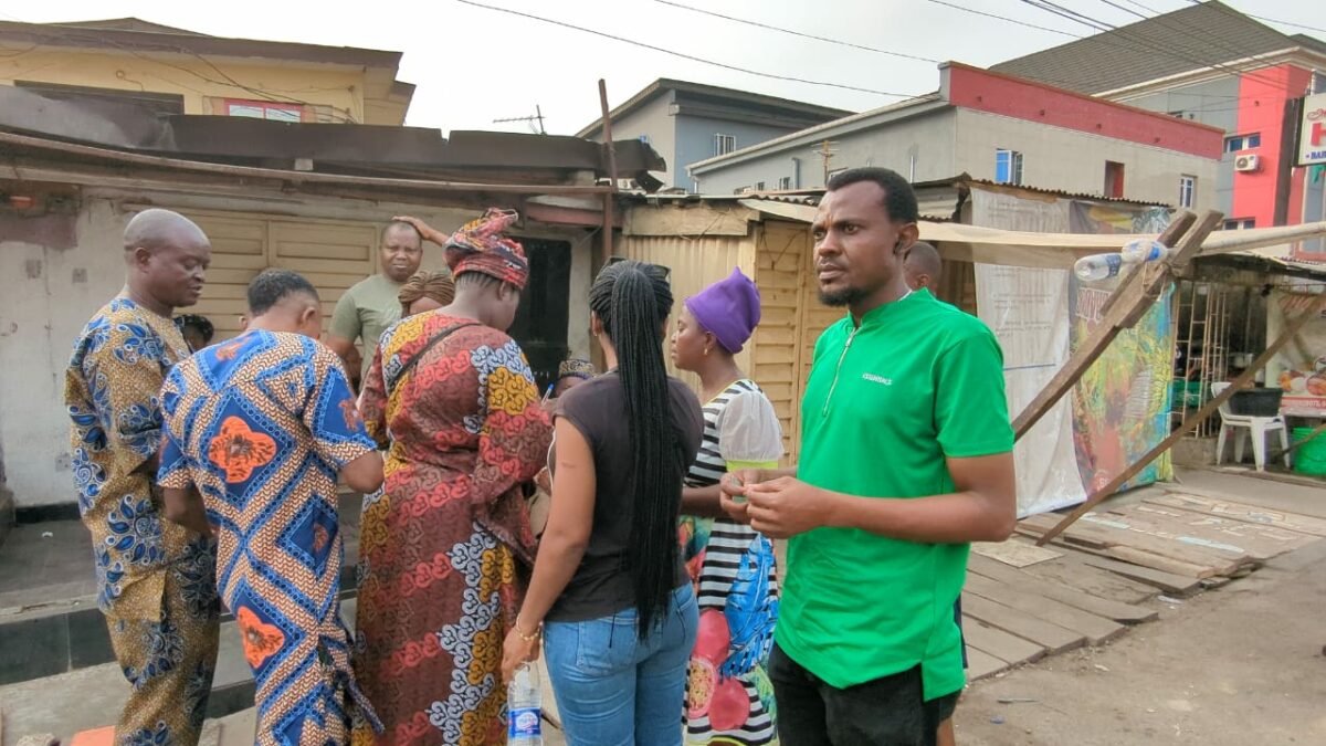 Voters at Orise Ikeja