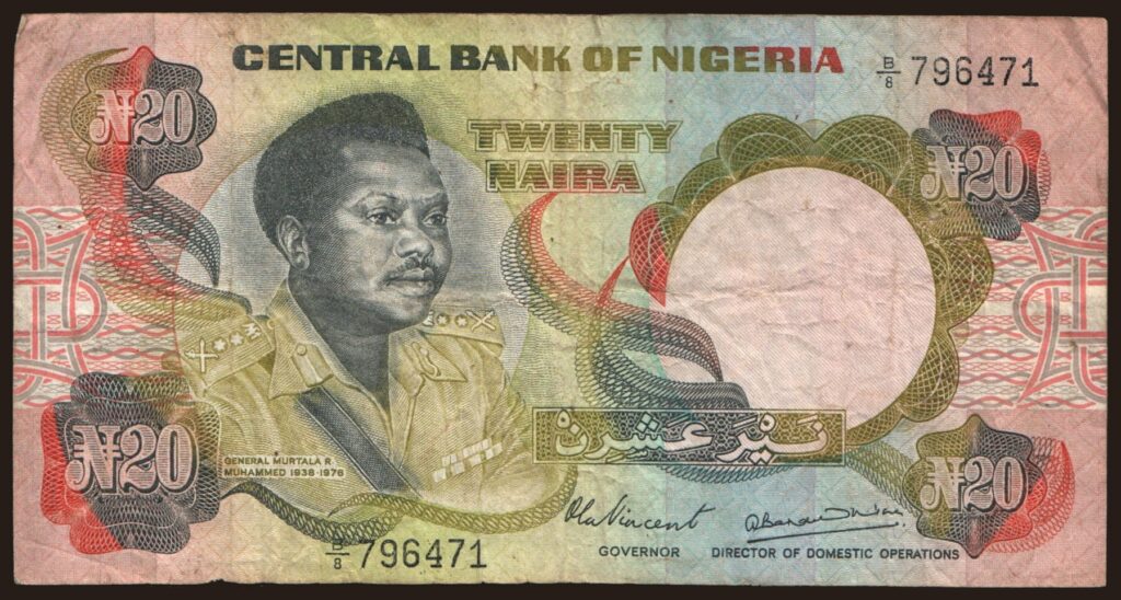 N20 Banknote Before the Polymer redesign Era