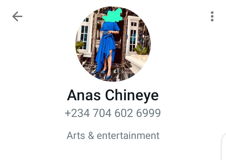 Anas' WhatsApp Profile