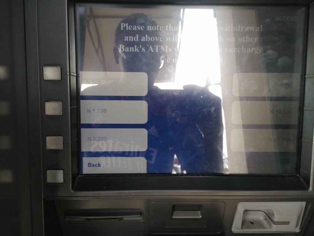 Access bank ATM