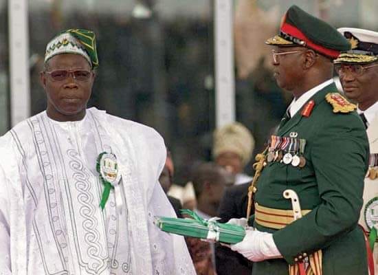 Obasanjo's Swearing-in Ceremony in 1999