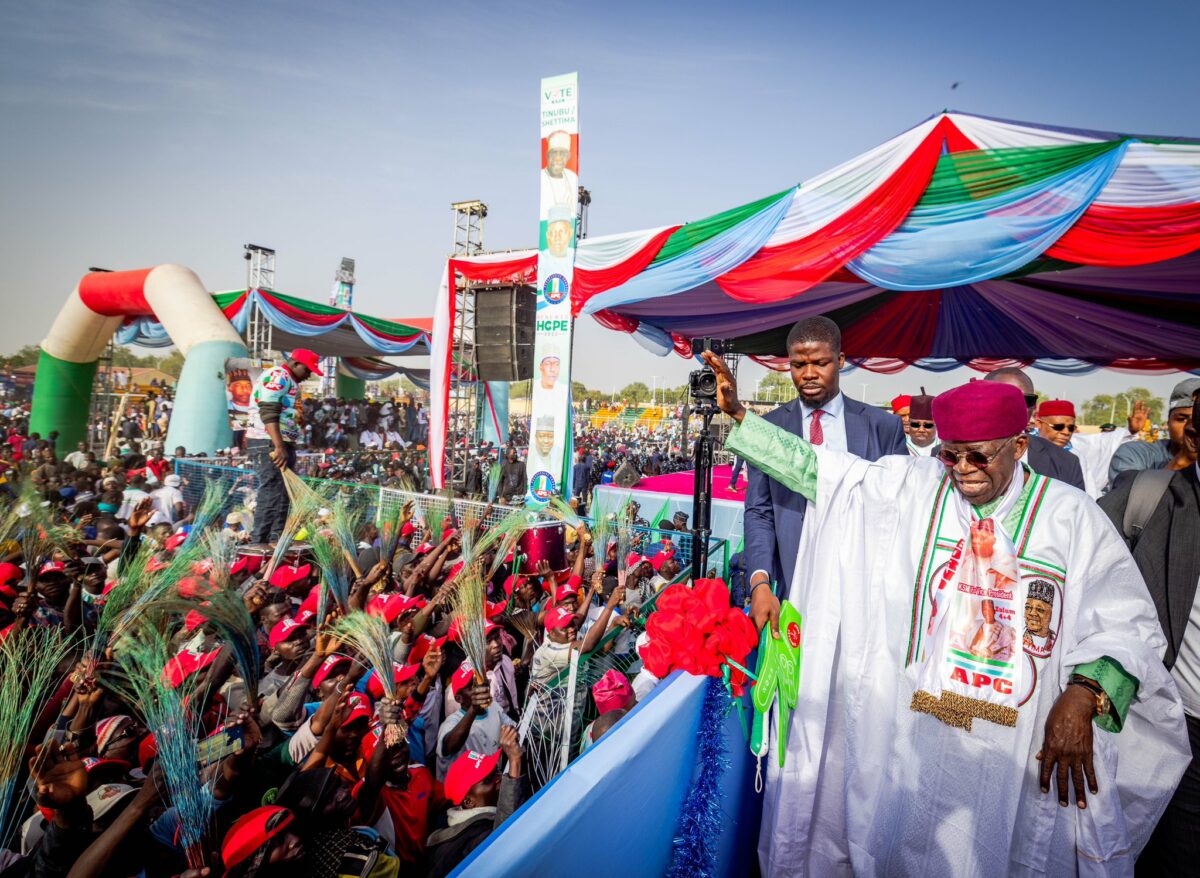 Nigeria's president-elect, Bola Ahmed Tinubu