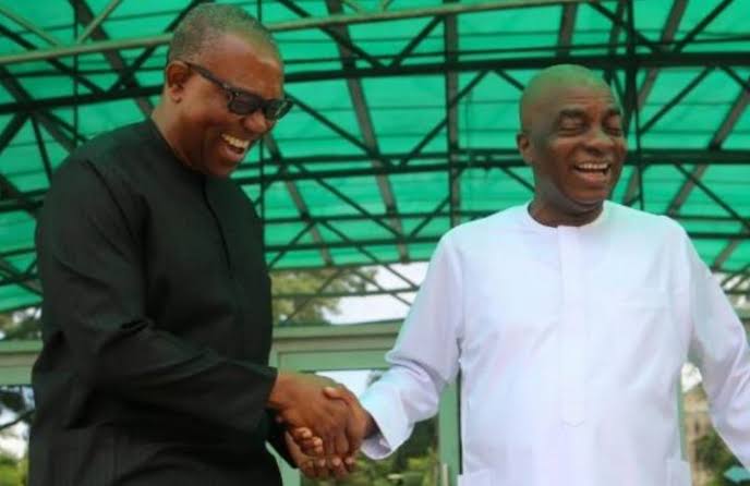 Peter Obi and Pastor Oyedepo