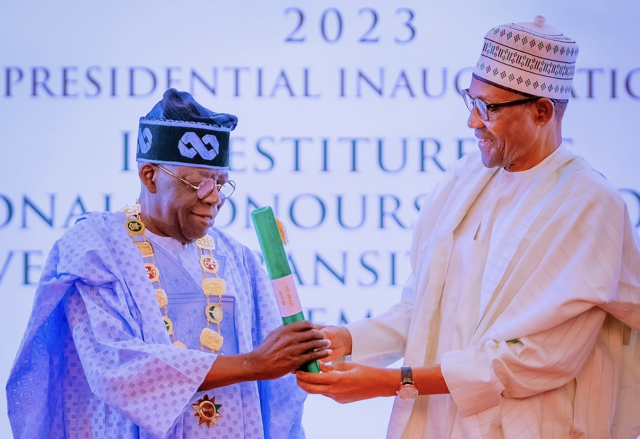 VIDEO: President Tinubu Wobbles, Staggers During Inauguration