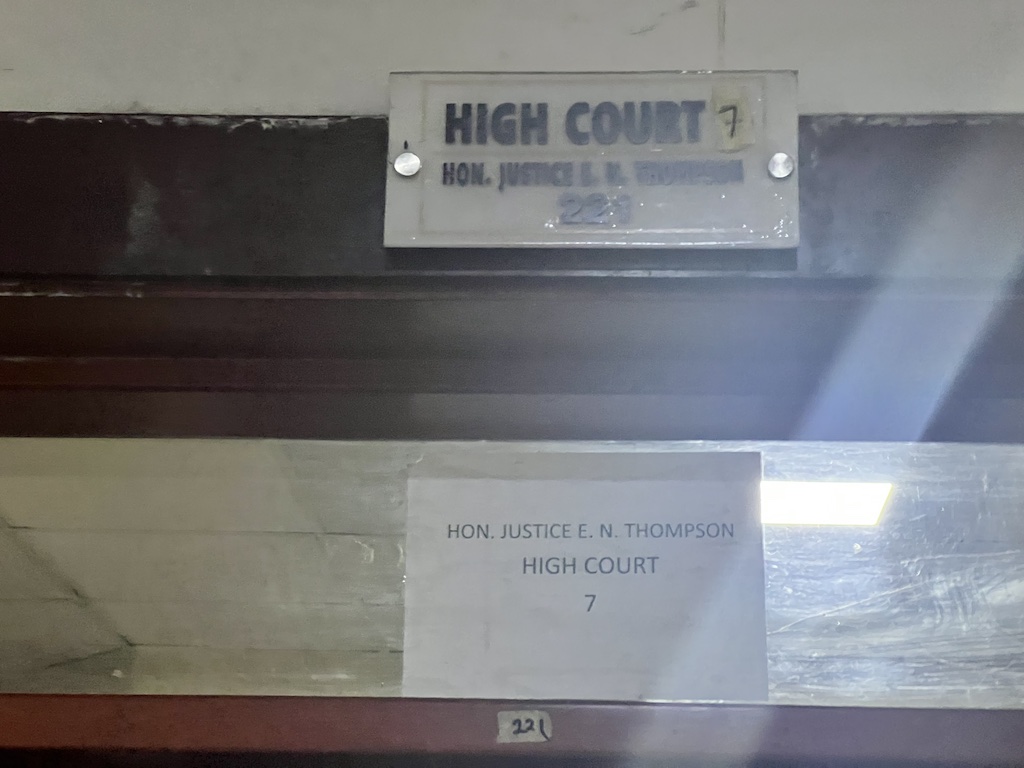 Justice Elsie Nwanwuri Thompson’s court on November 8, 2022