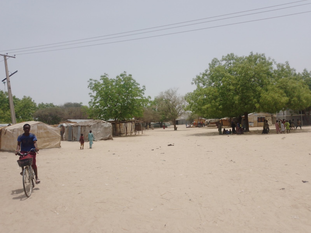 Random view of El-Miskin IDP Camp