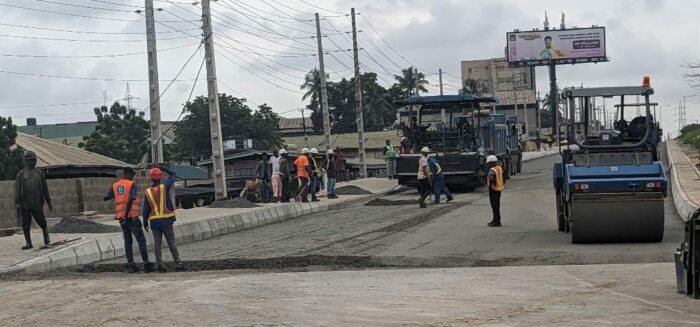 Odo-Iya Alaro road under construction