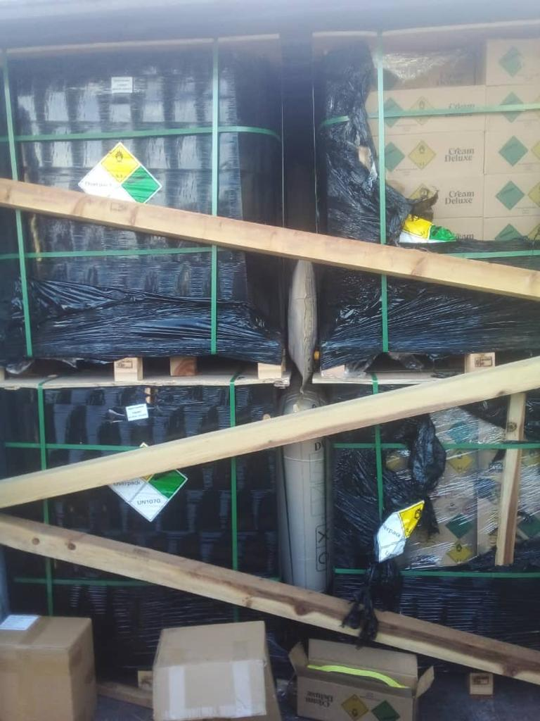 The consignments recovered by NDLEA