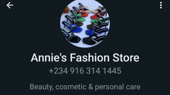 Annie's fashion store