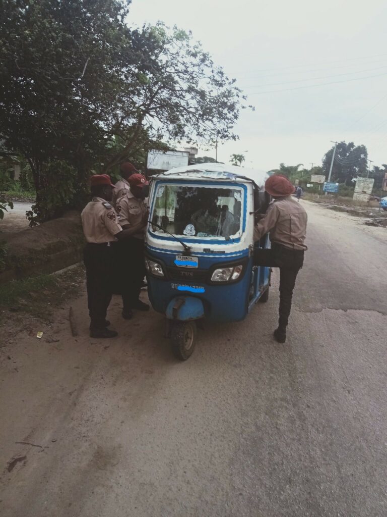 One of the FRSC officials.