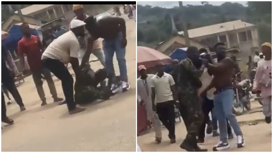 Residents Finger 'Gbedu' in the Assault on a Soldier in Osun. Who's This Thug?