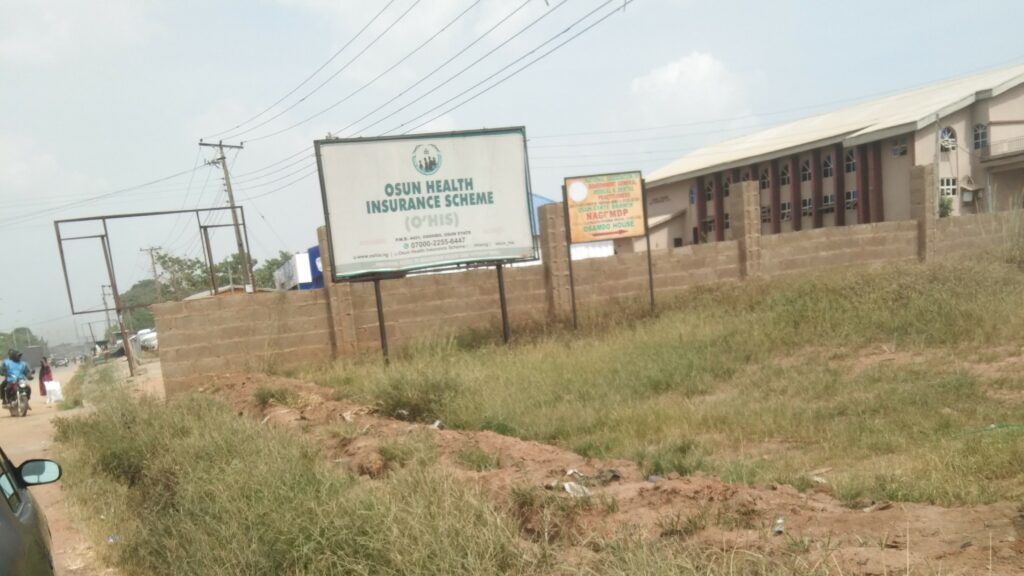 OHIS signboard in Osogbo