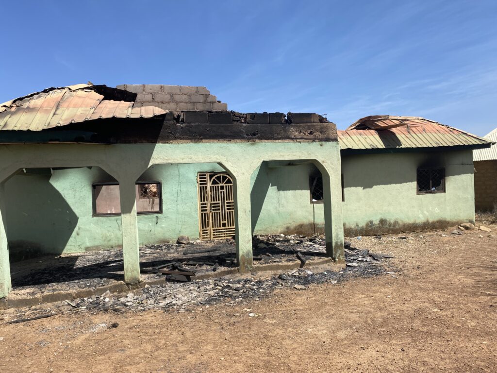 The state of Juliet Jalang's house as of January 15