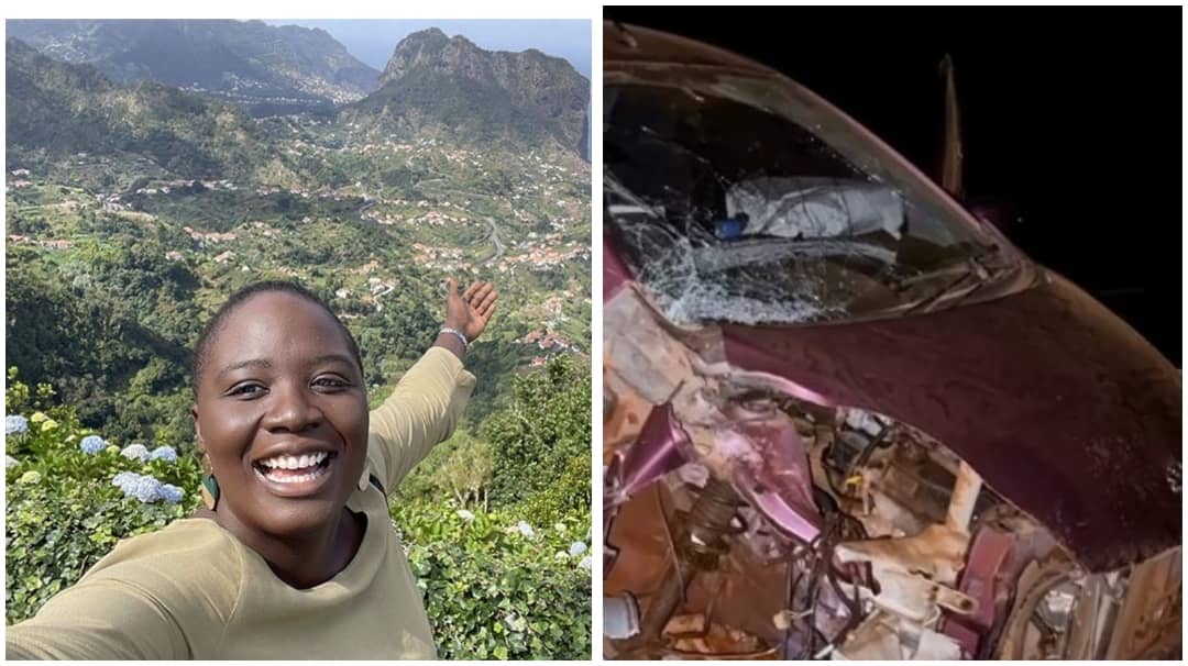 'Say a Prayer for Me' — Nigerian Lady on London-Lagos Solo Road Trip Involved in Accident