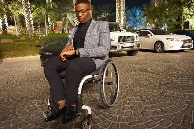 'For His Disability, KFC Humiliates Ex-Governor Gbenga Daniel's Son at Lagos Airport'