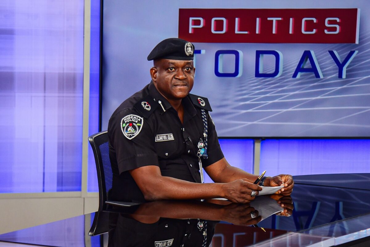 Muyiwa Adejobi, Force Public Relations Officer, on National TV