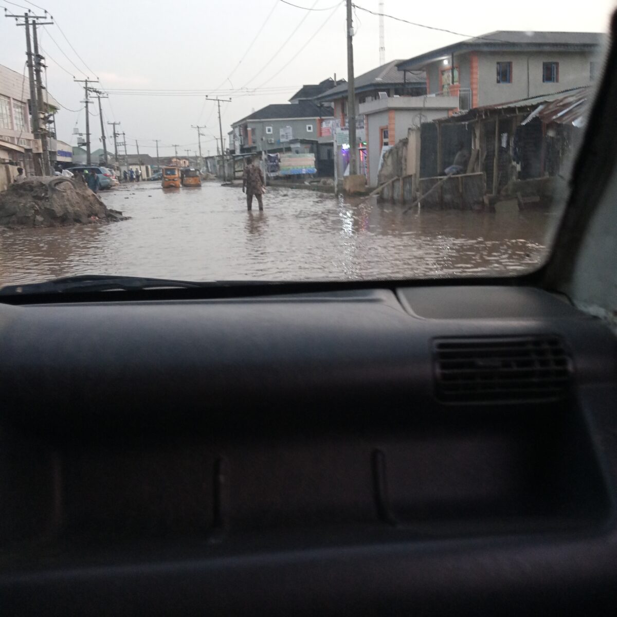 Abandoned Lagos road
