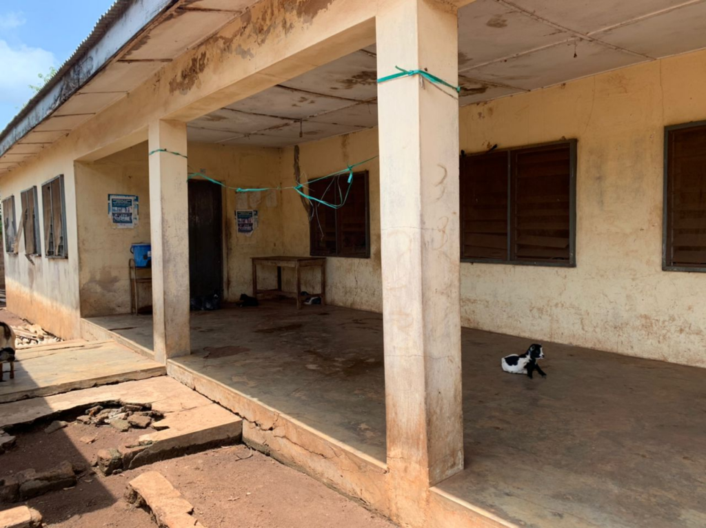 The maternity centre in Ibeku