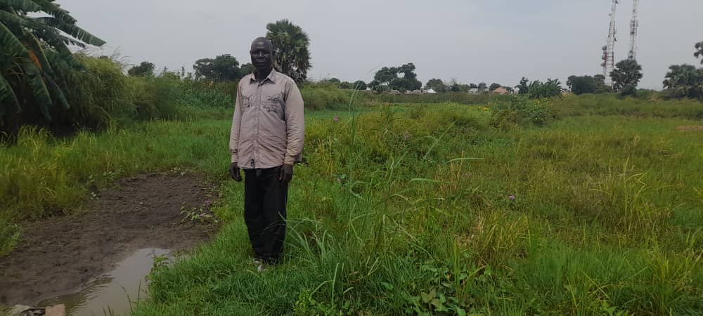 Leo Oliver on His Farmland